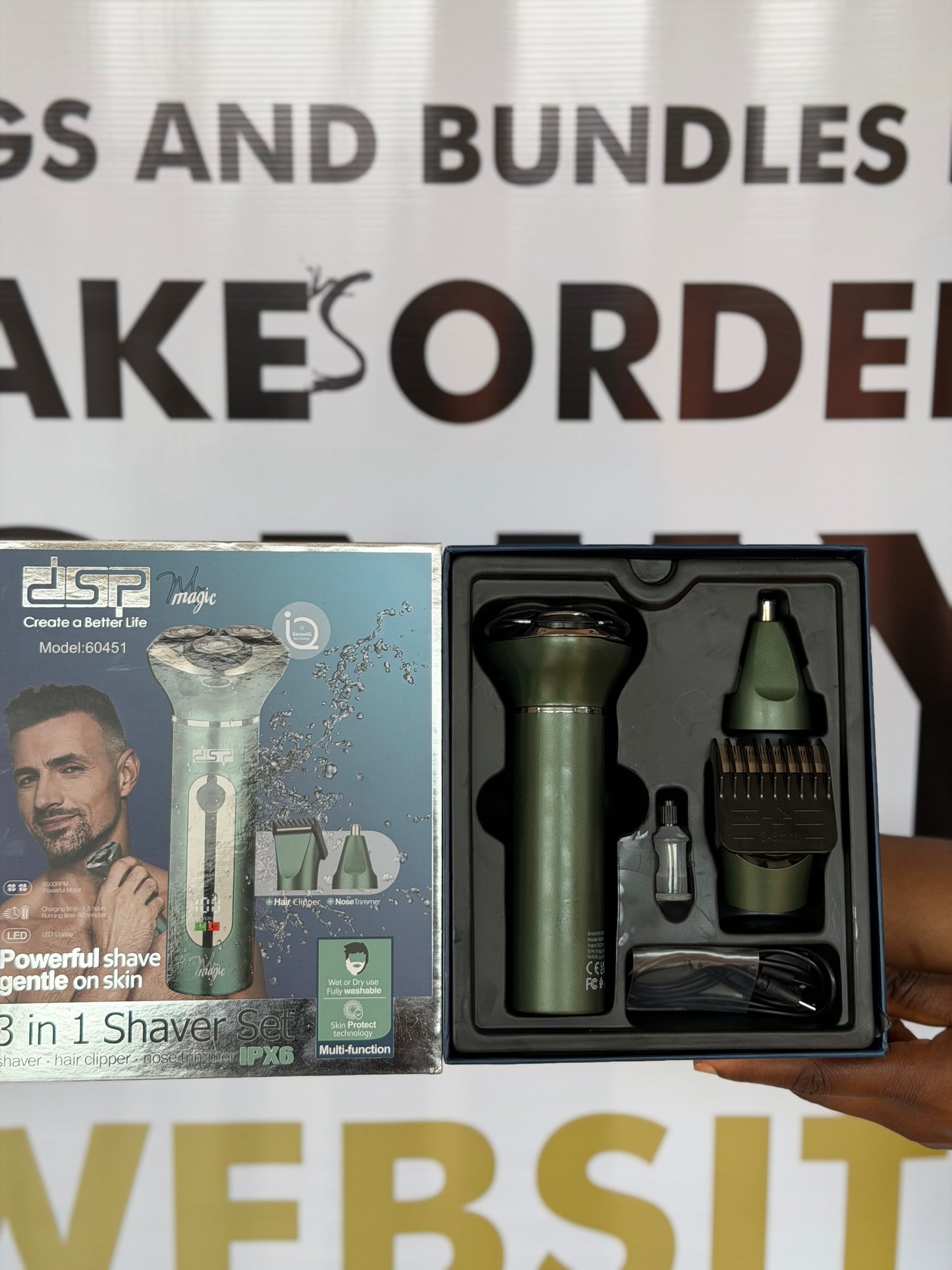DSP 3in1 Gentle Shaver