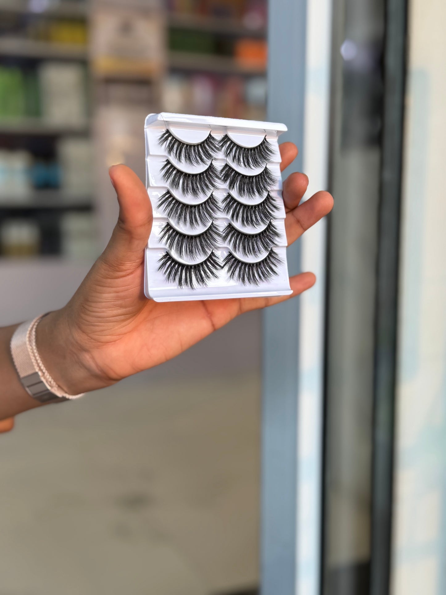 Strip Lashes 5 set, 7 different design