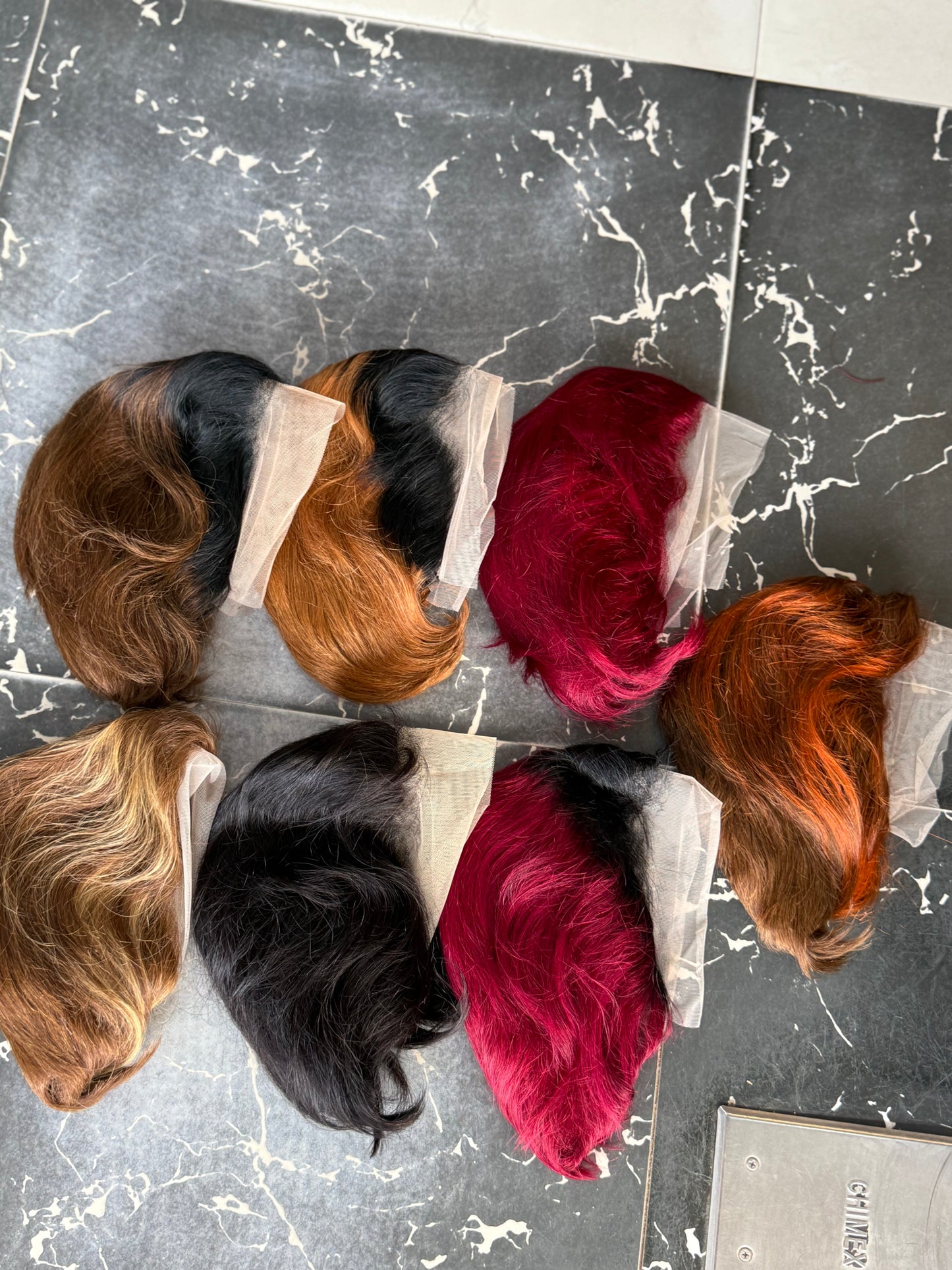 Donkomi Frontal Pixie Cut In Colors