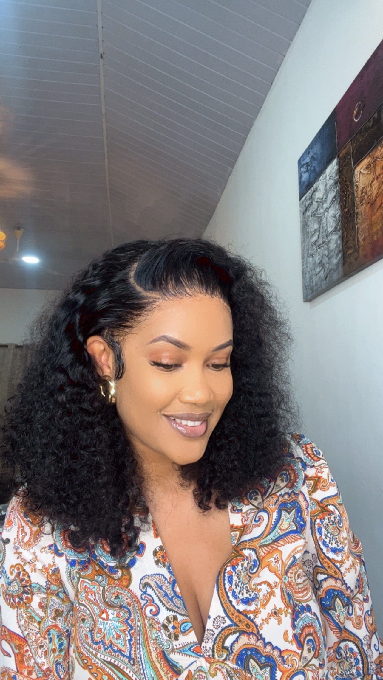 Wig Lizzy Pixie Curls 13/4 Frontal
