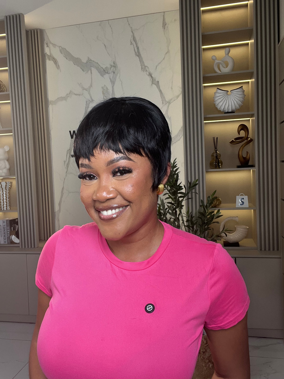 Sweat Custom Made Pixie Cut