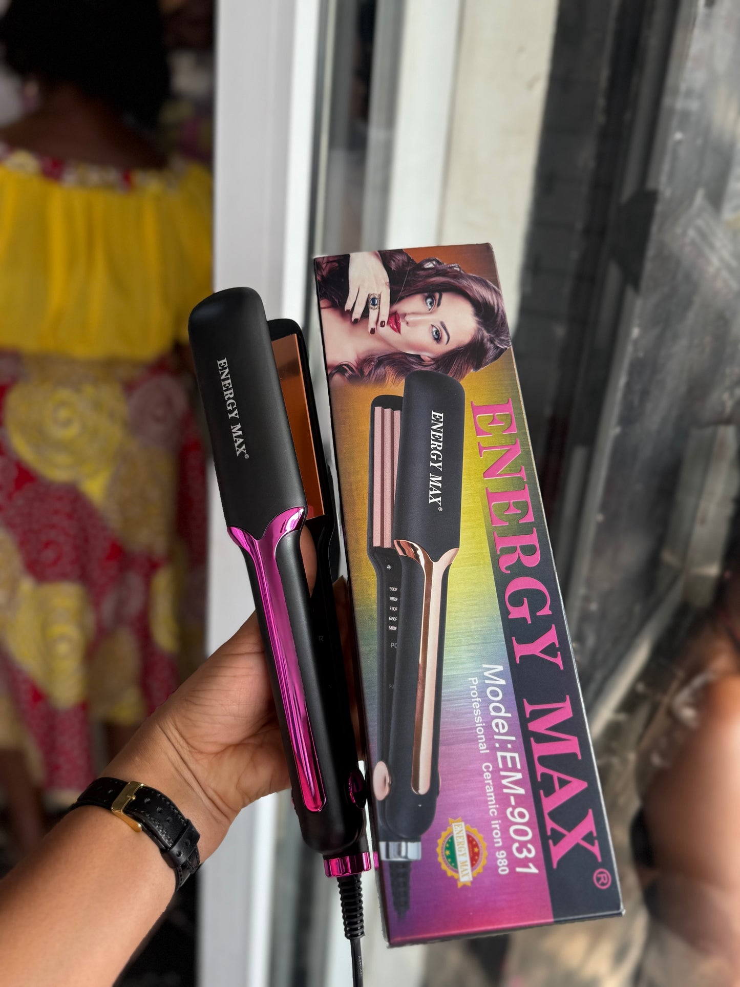 Energy Max Affordable mini Straightner