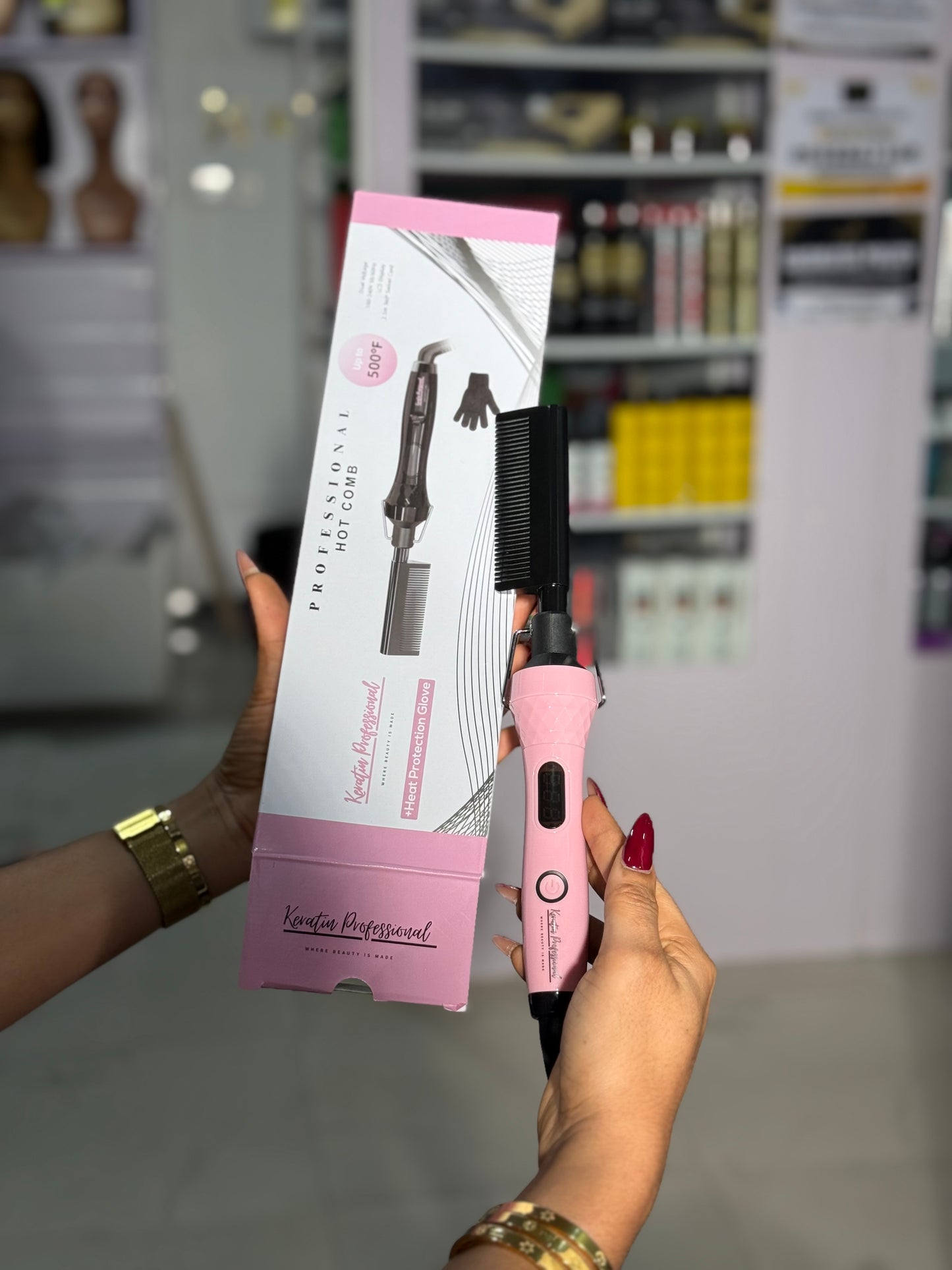 Keratin Professional Hotcomb