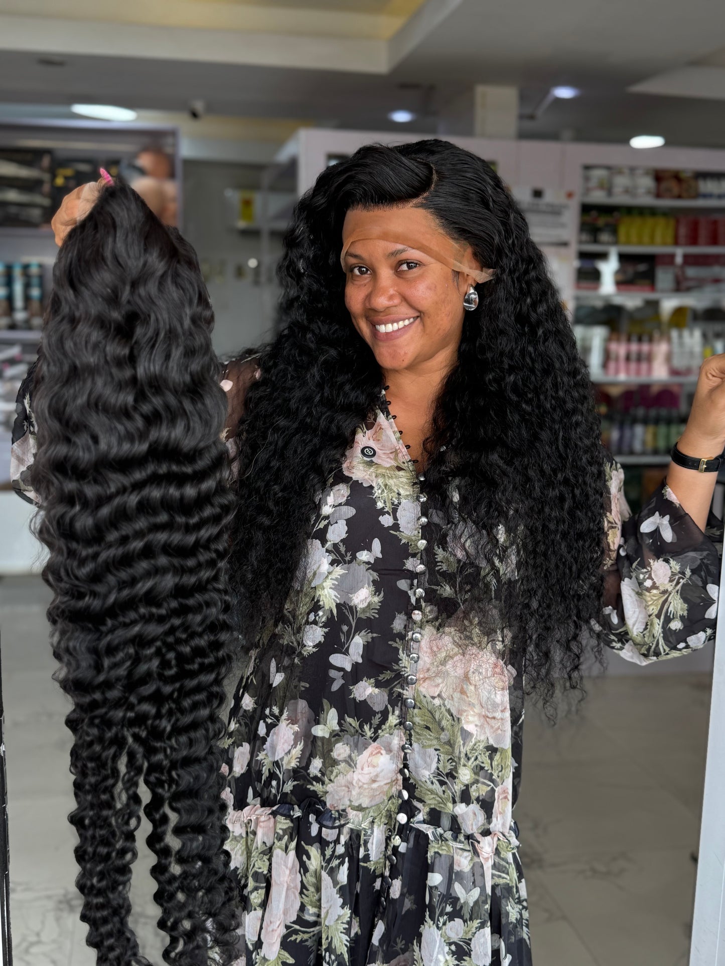 Loose Deepwave 13/4 Frontal Wigcap