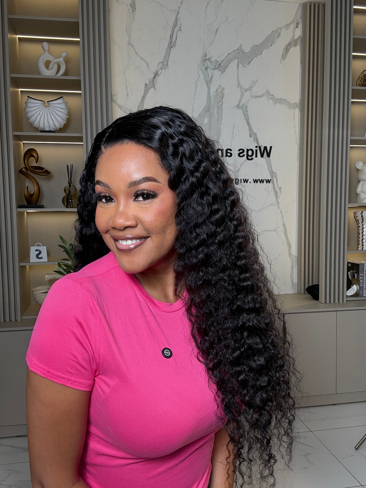 Crave Water Curls Closure Wigcap