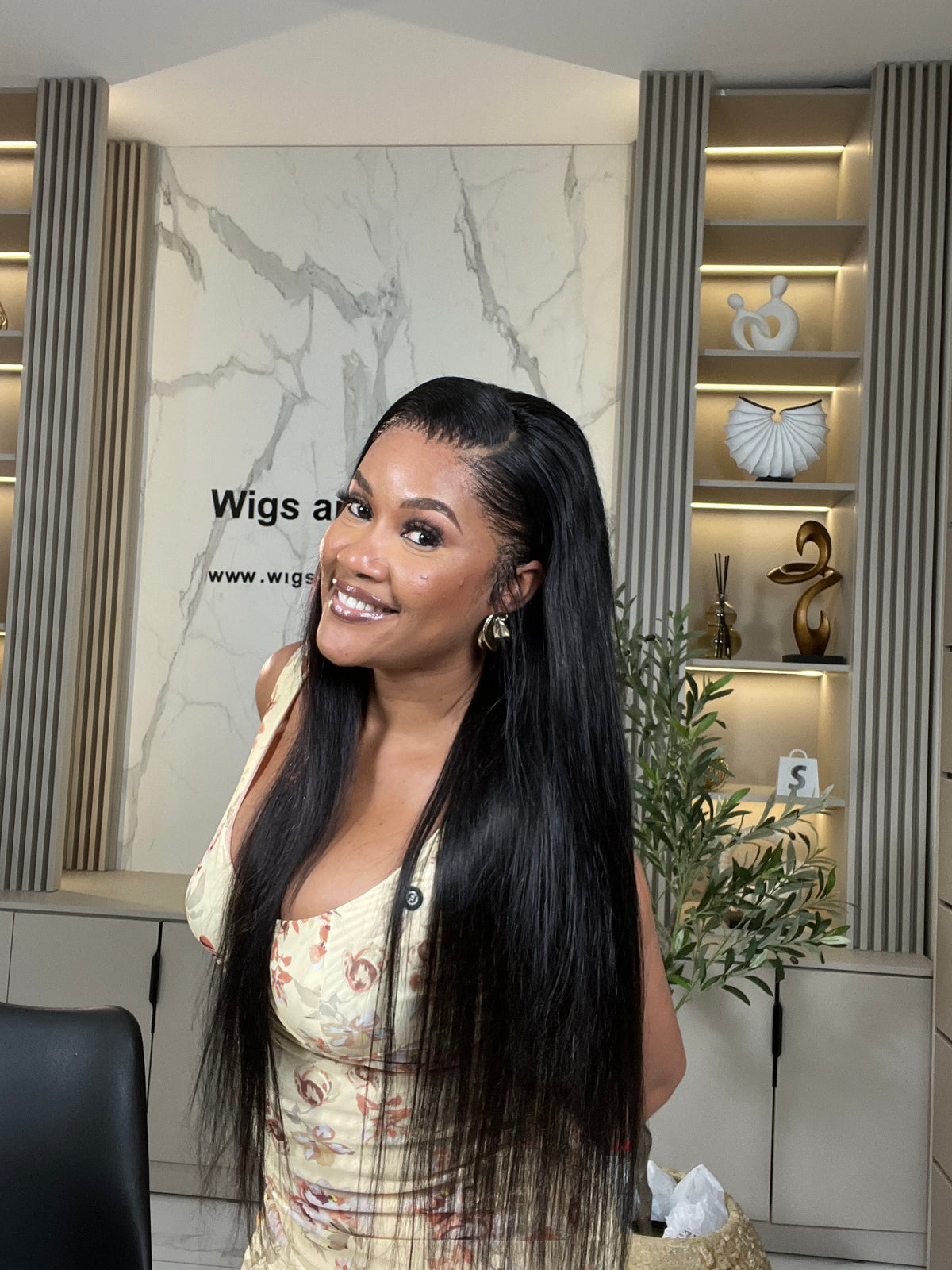 Simple Brazilian Frontal Straight wigcap