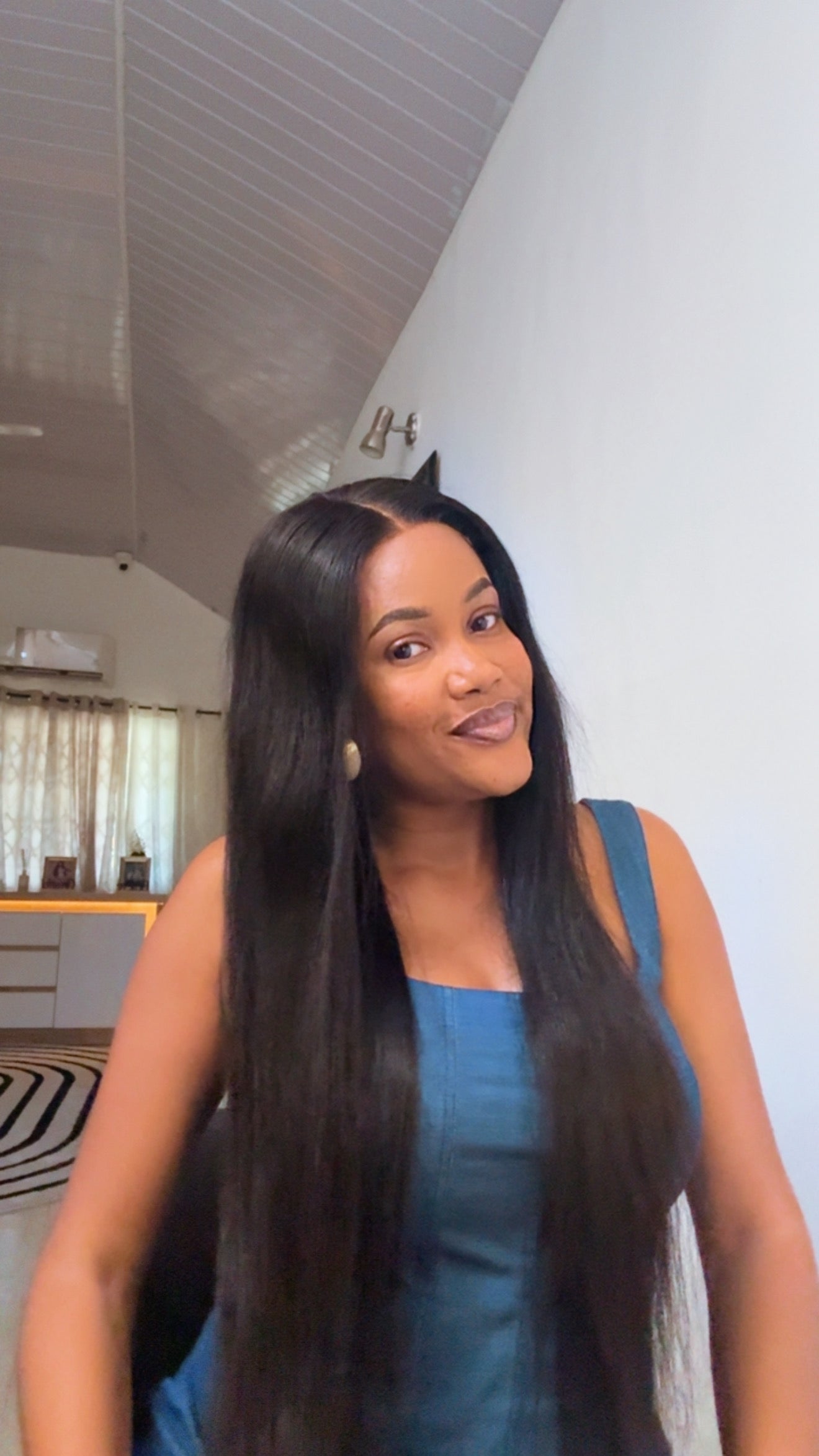 Simple Peruvian Straight 4/4  Wigcap