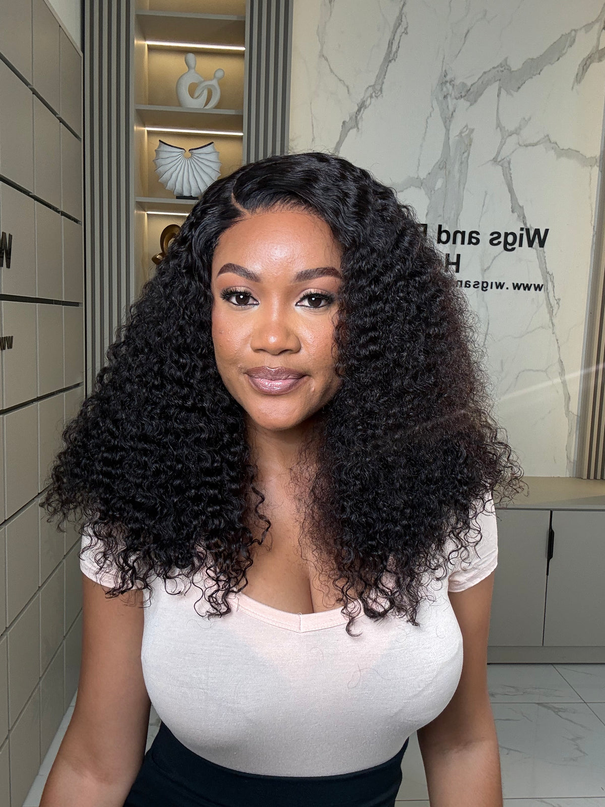Butter Jerry Curls In Closure