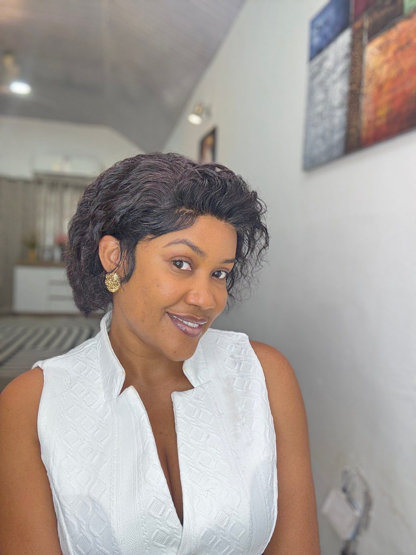 Thin 13/1 Glueless Curls Wigcap