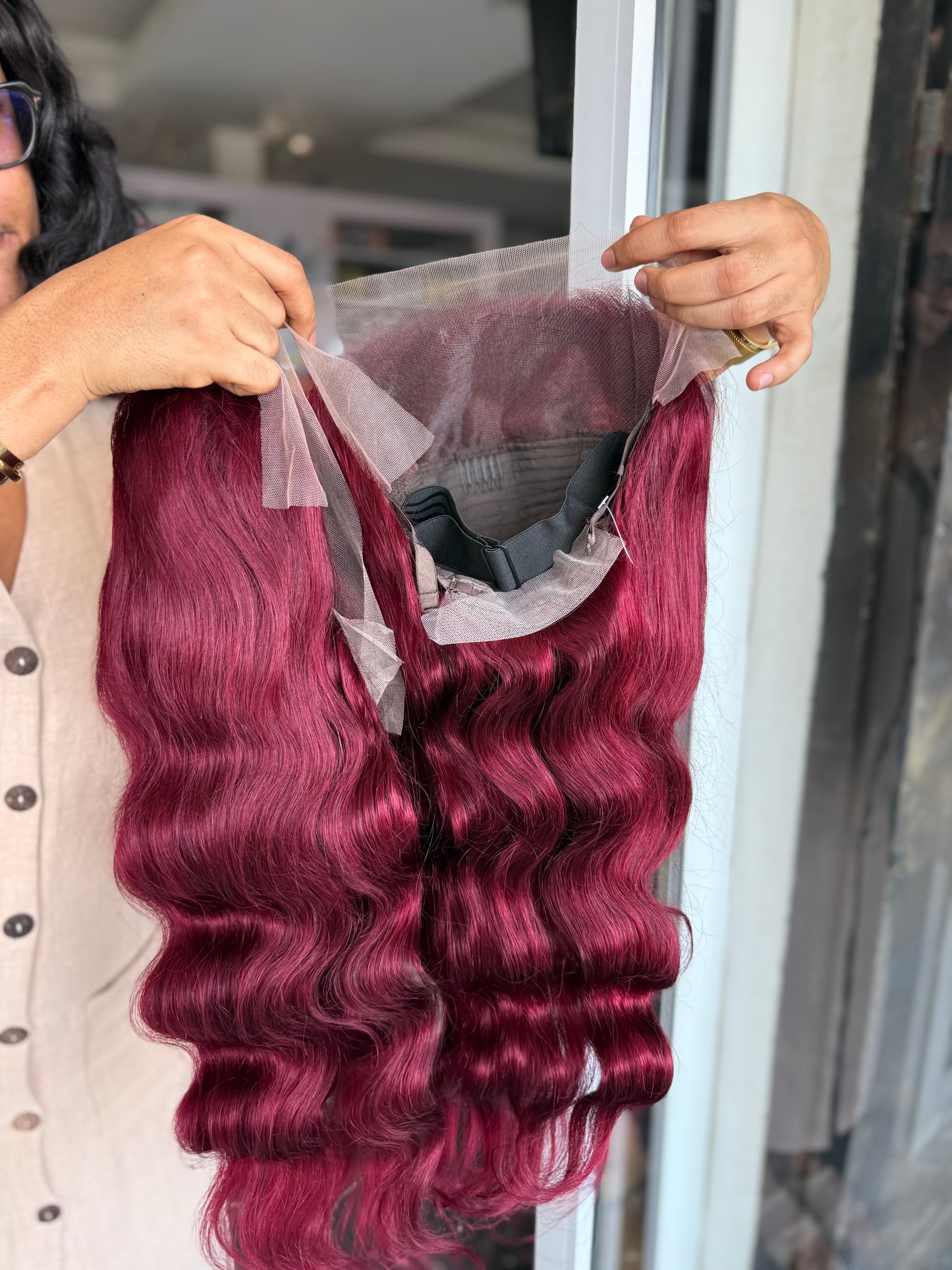 99J Brazilian Bodywave Frontal Wigcap