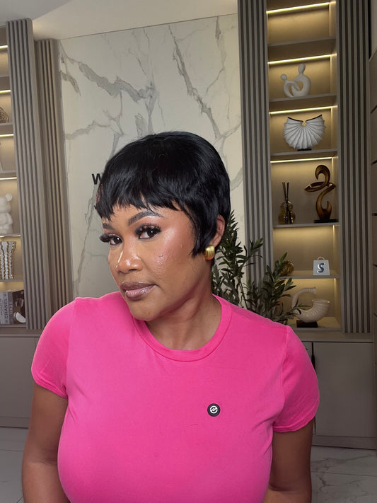 Sweat Custom Made Pixie Cut