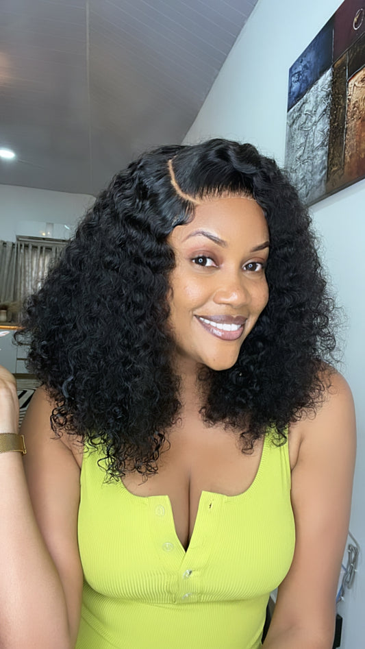SU Curls, 5/5 Super Double Drawn Wigcap