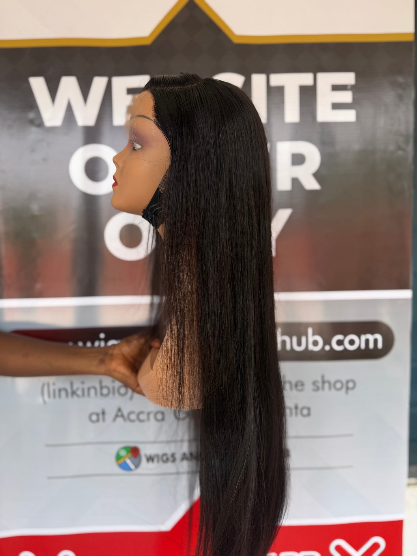 Long Silky Straight 13/4 Frontal