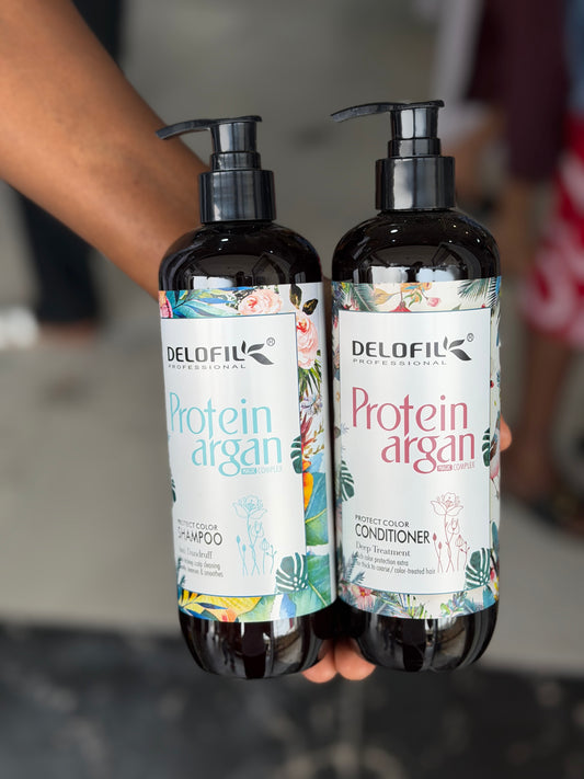 Argan Protein Color Protect Shampoo + Conditioner