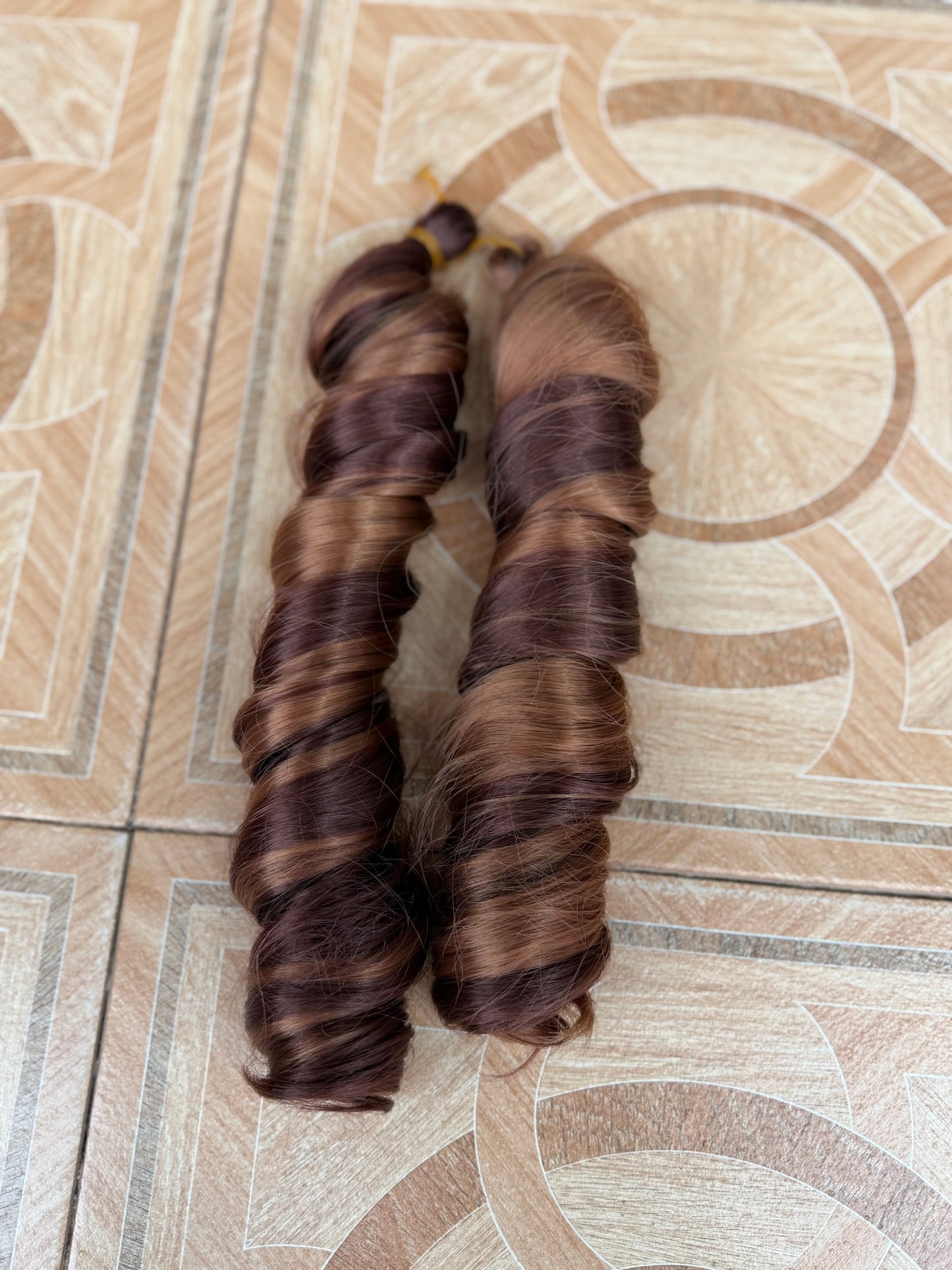 Spiral Braiding Extension In Colors