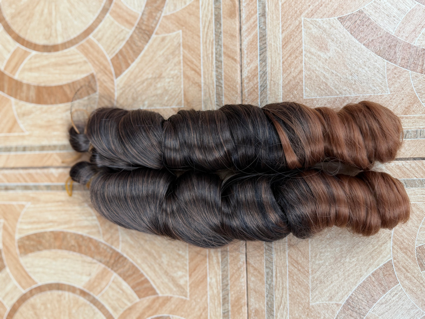 Spiral Braiding Extension In Colors