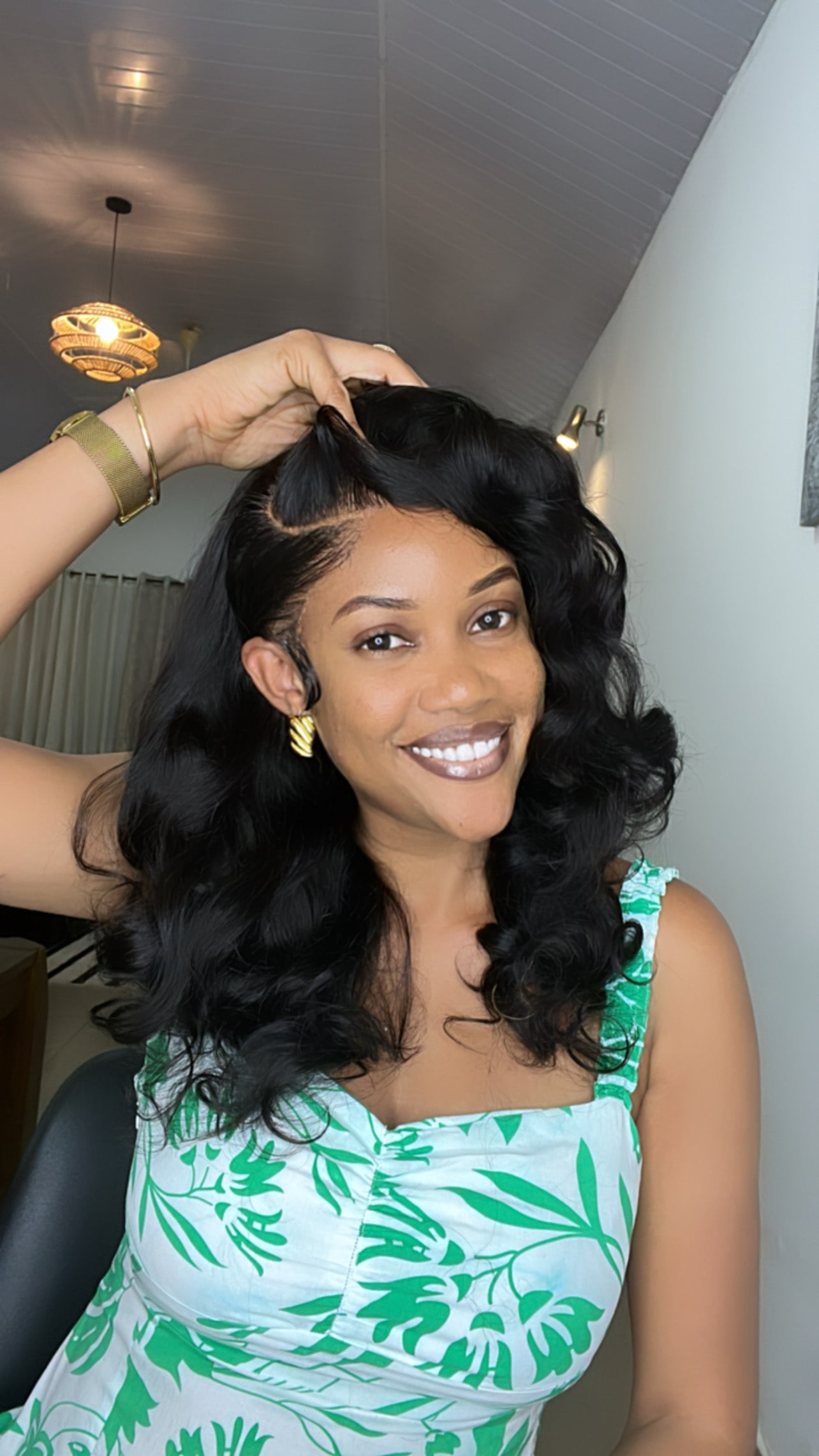 Bridal 13/4 Frontal Double Drawn Bounce