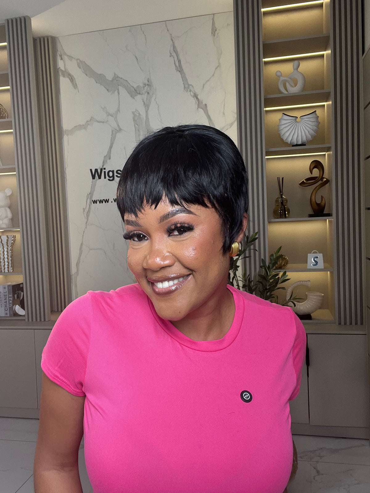 Sweat Custom Made Pixie Cut