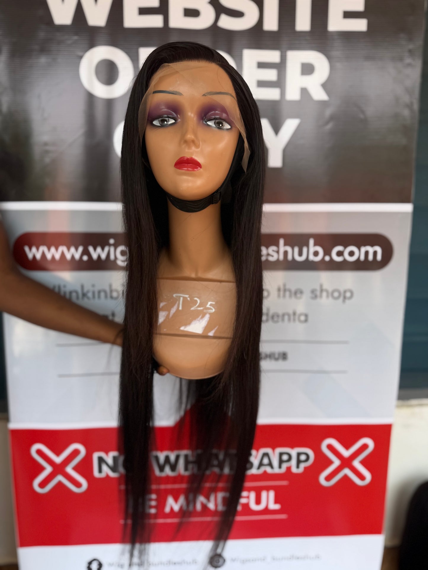 Long Silky Straight 13/4 Frontal