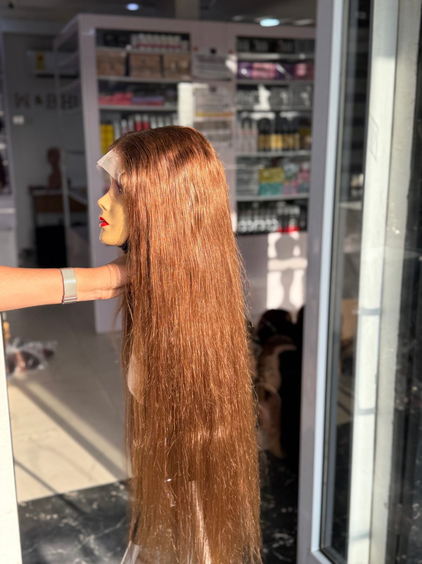 Mongolian 5/5  In Brown Wigcap