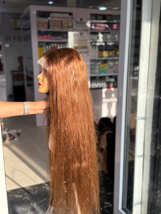 Mongolian 5/5  In Brown Wigcap