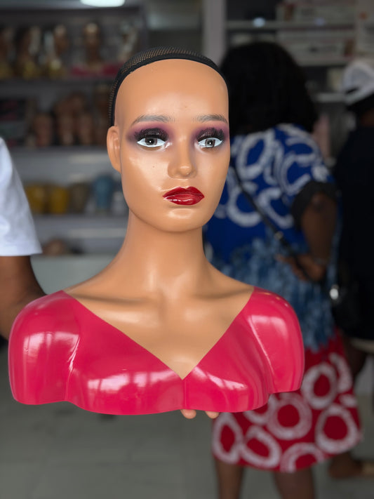 Colorful Non Pierceable Full Shoulder mannequin