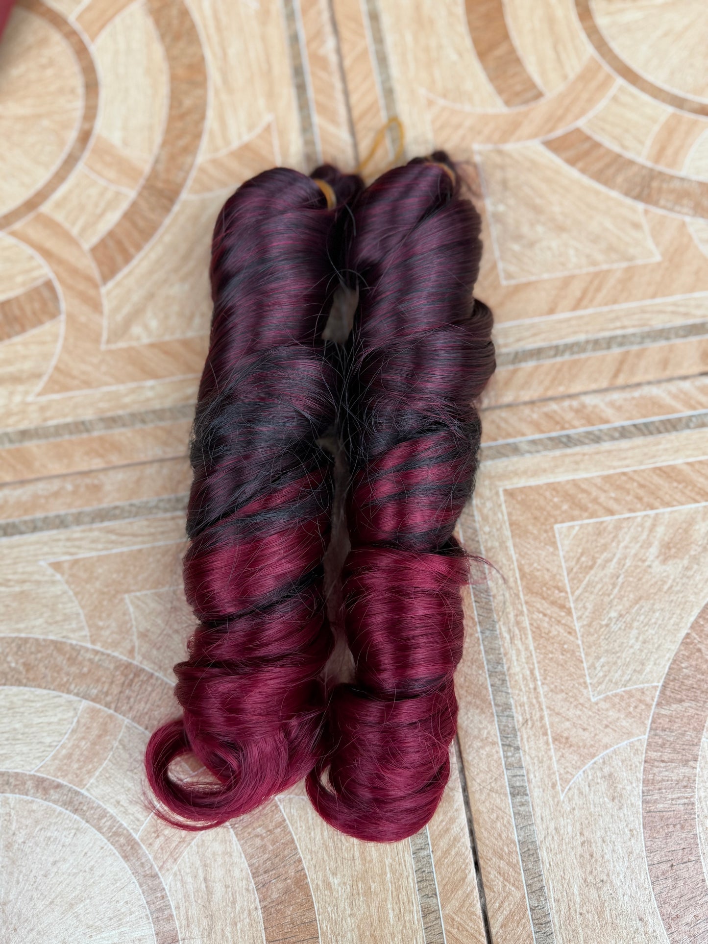 Spiral Braiding Extension In Colors
