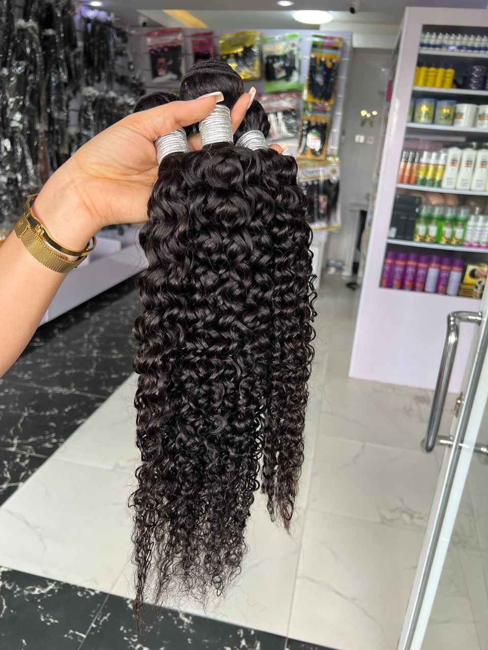 Peruvian Jerry Curls Bundles