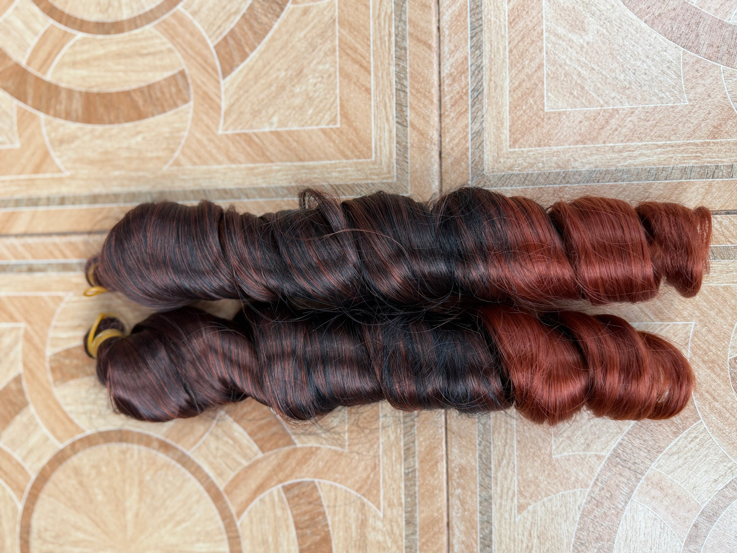 Spiral Braiding Extension In Colors