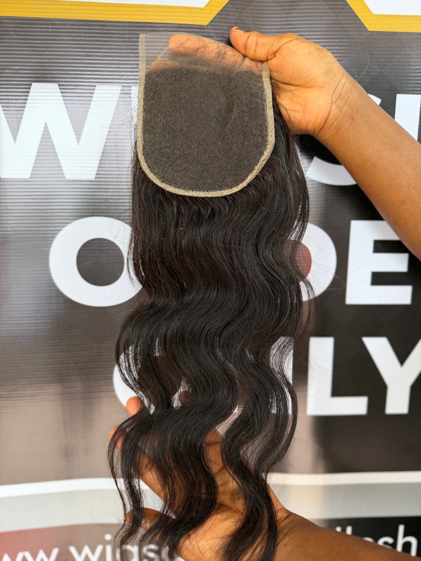 Mongolian 5/5 Bodywave Swiss Lace Closure