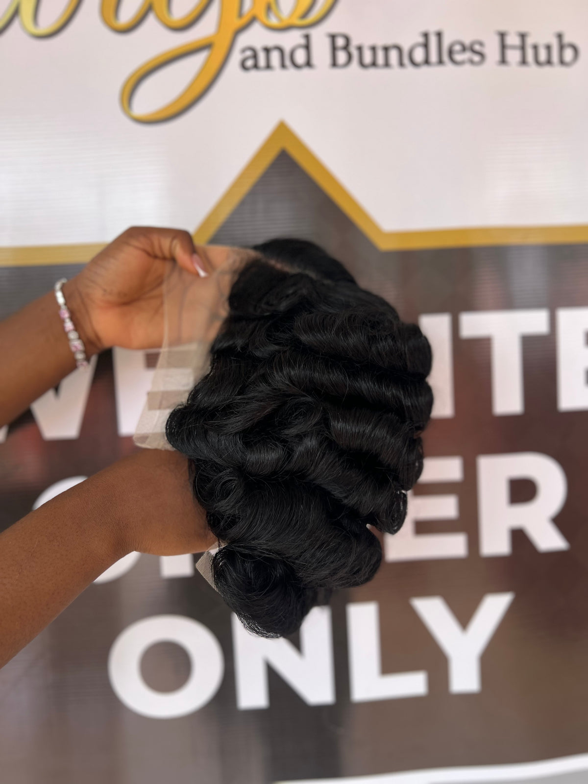 Frontal Curls Wig