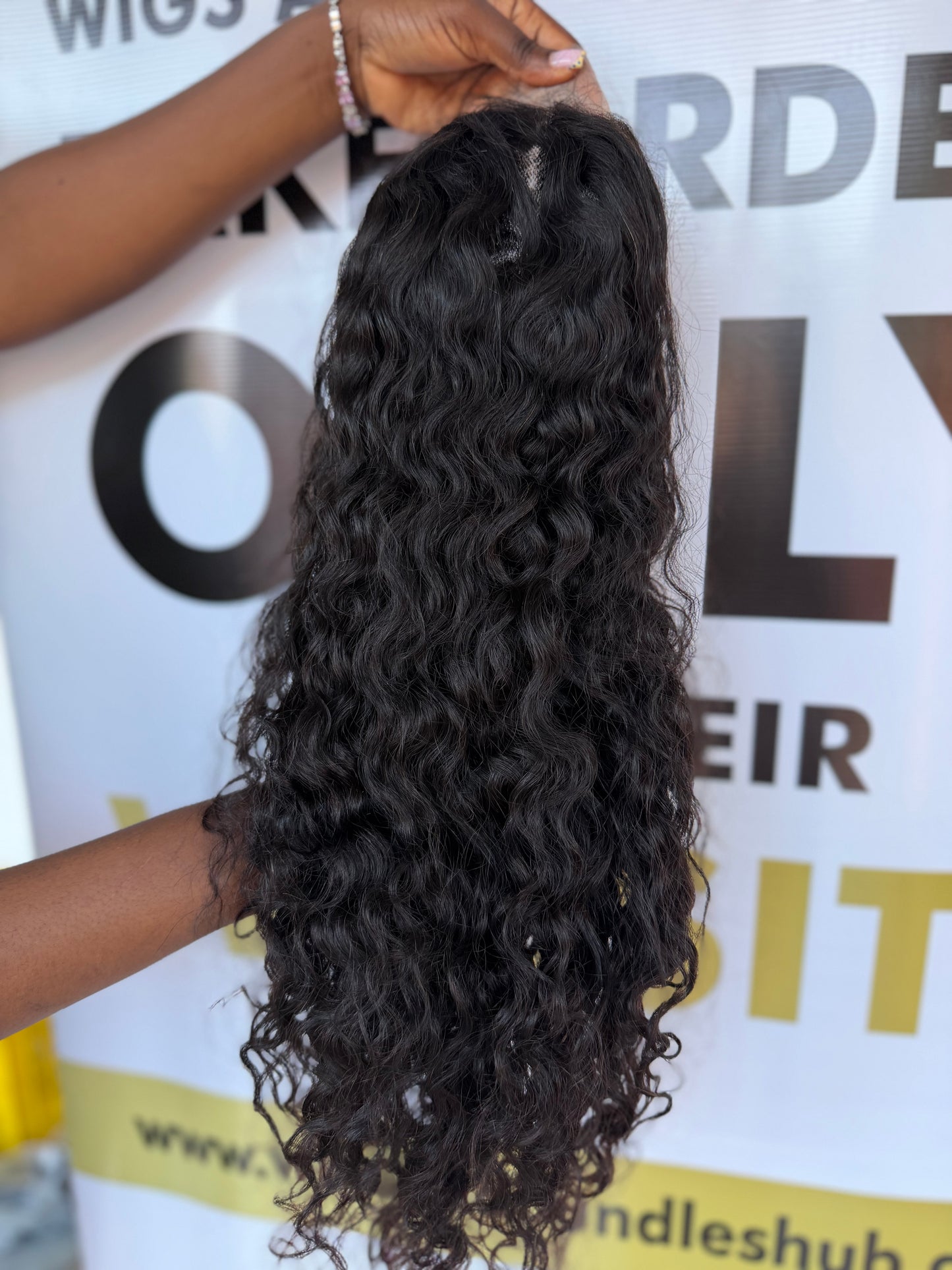 Water Curls Frontal wig