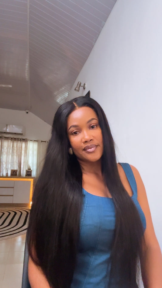 Simple Peruvian Straight 4/4  Wigcap