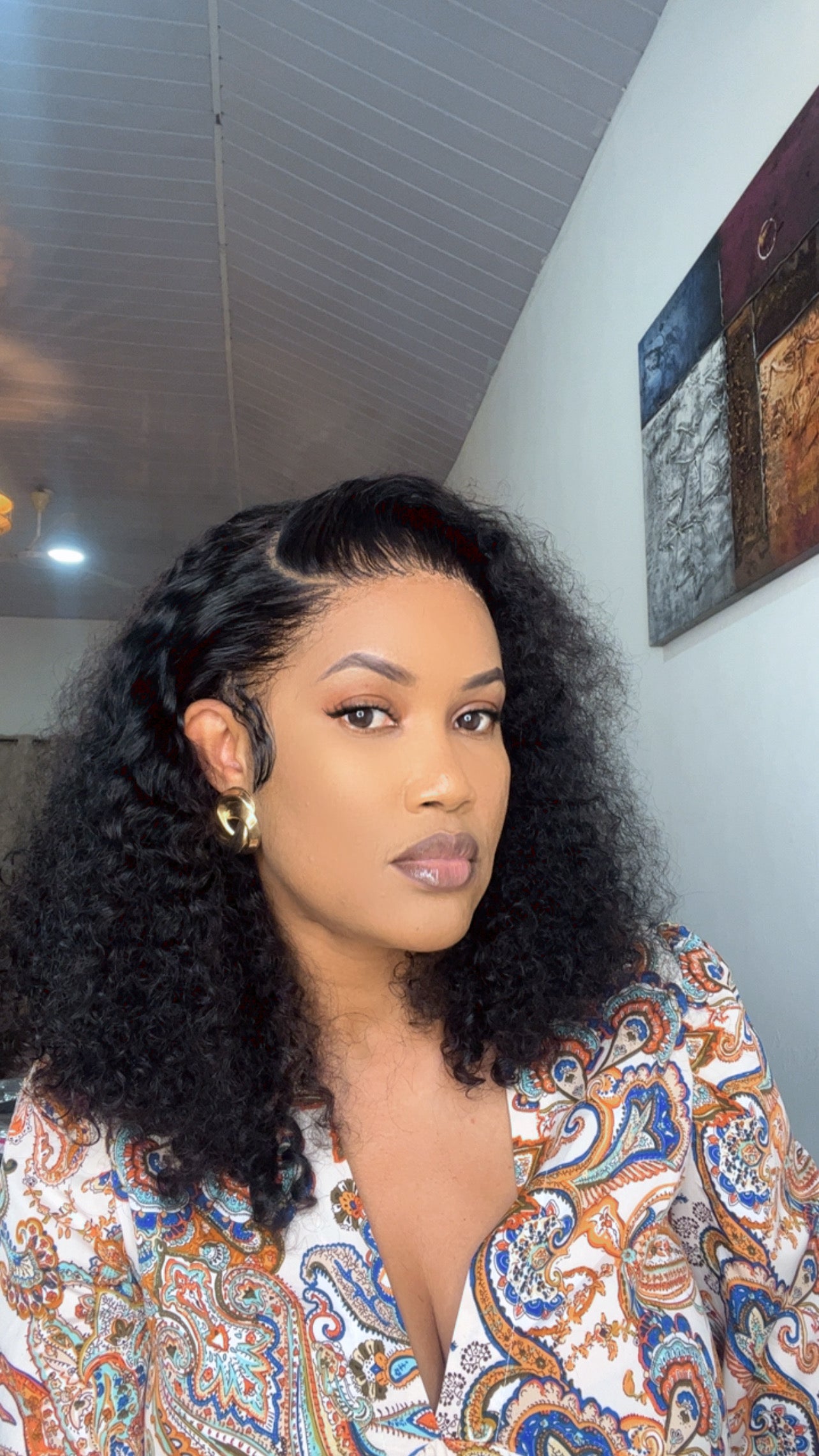 Wig Lizzy Pixie Curls 13/4 Frontal