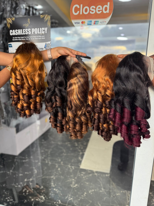 Vietnamese Raw Donor Bouncy In 13/4 Frontal