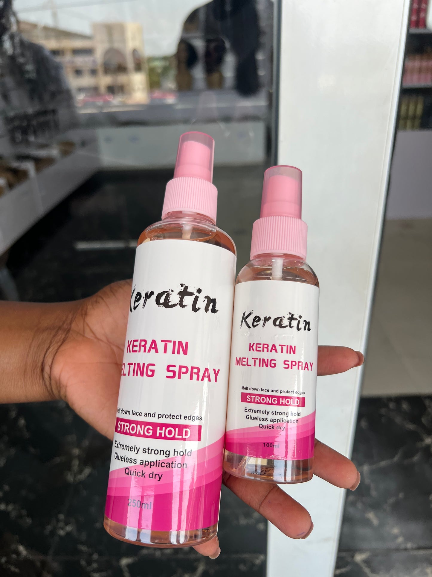 Keratin Melting Spray