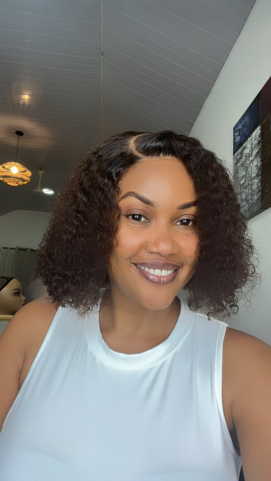 Famous 4/4 Jerry Curls In Brown