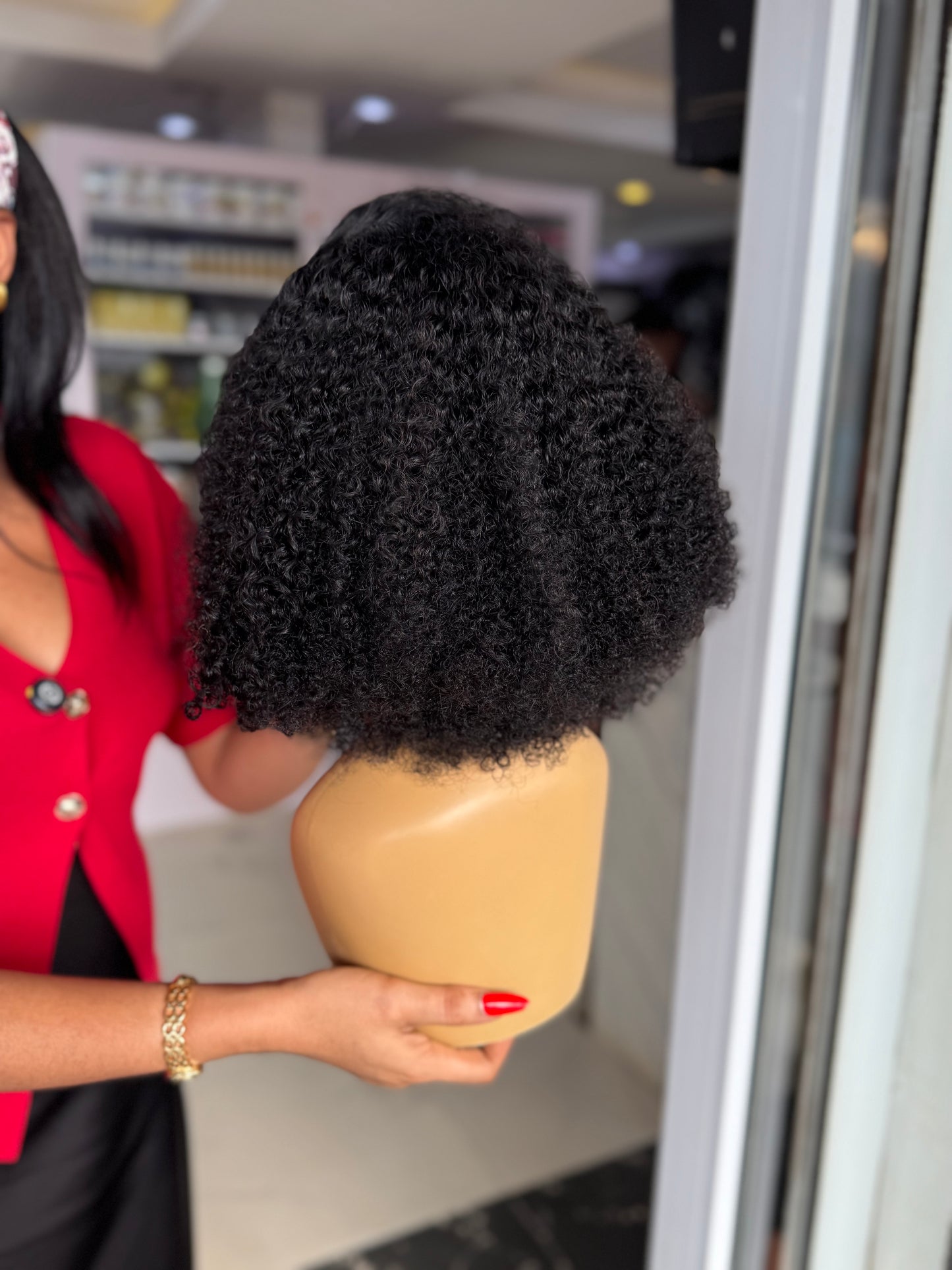 Explosive Kinky 13/4 Frontal Afro