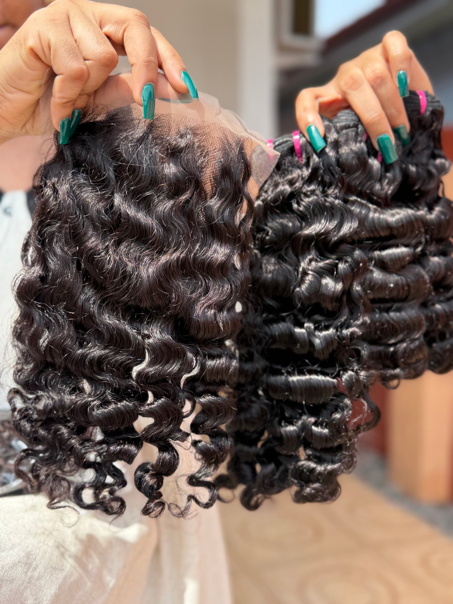 Luxury Loose Deepwave Bundle + Closure Separately