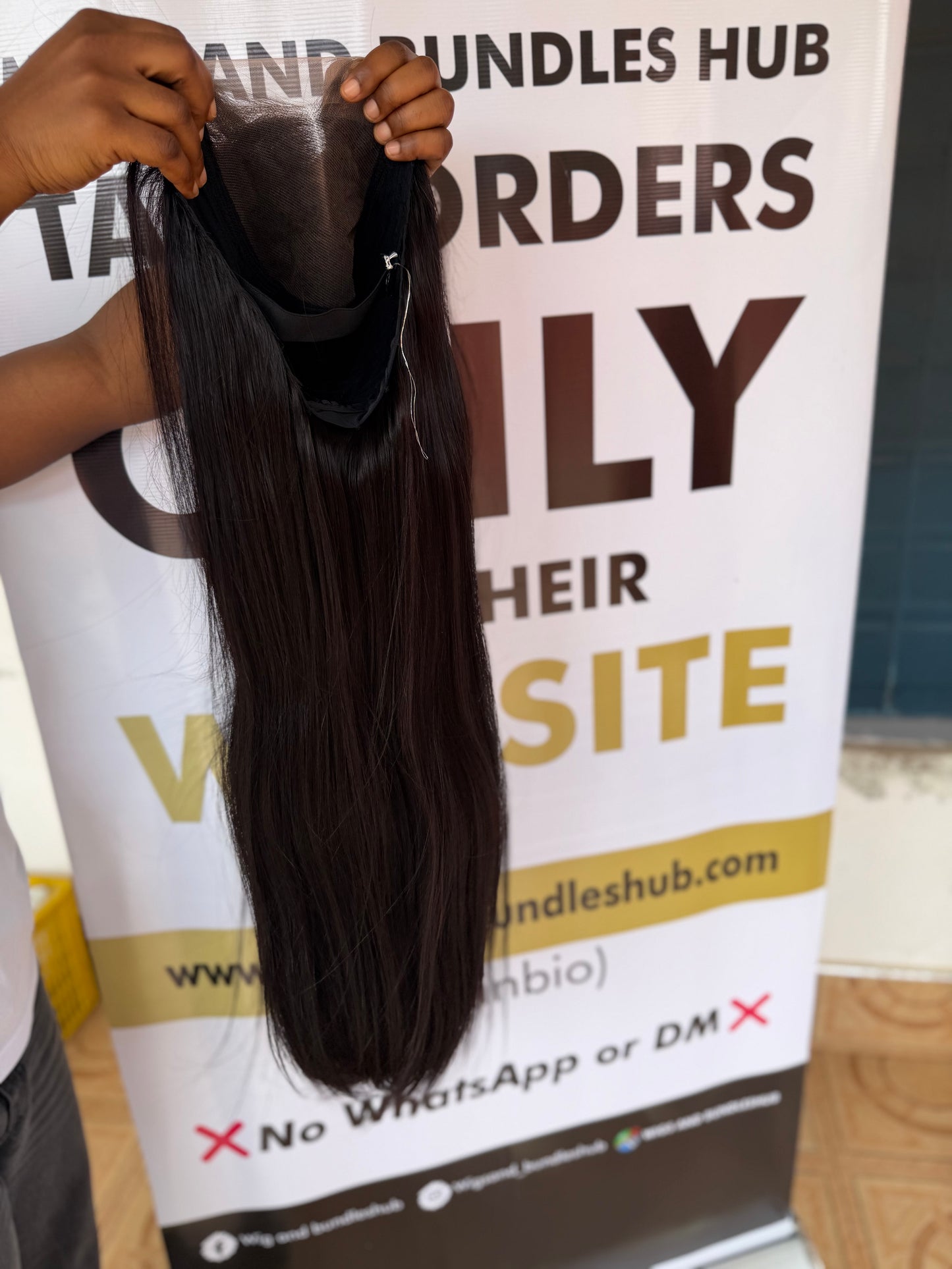 Raw hair 5/5 Straight, Luxury Black