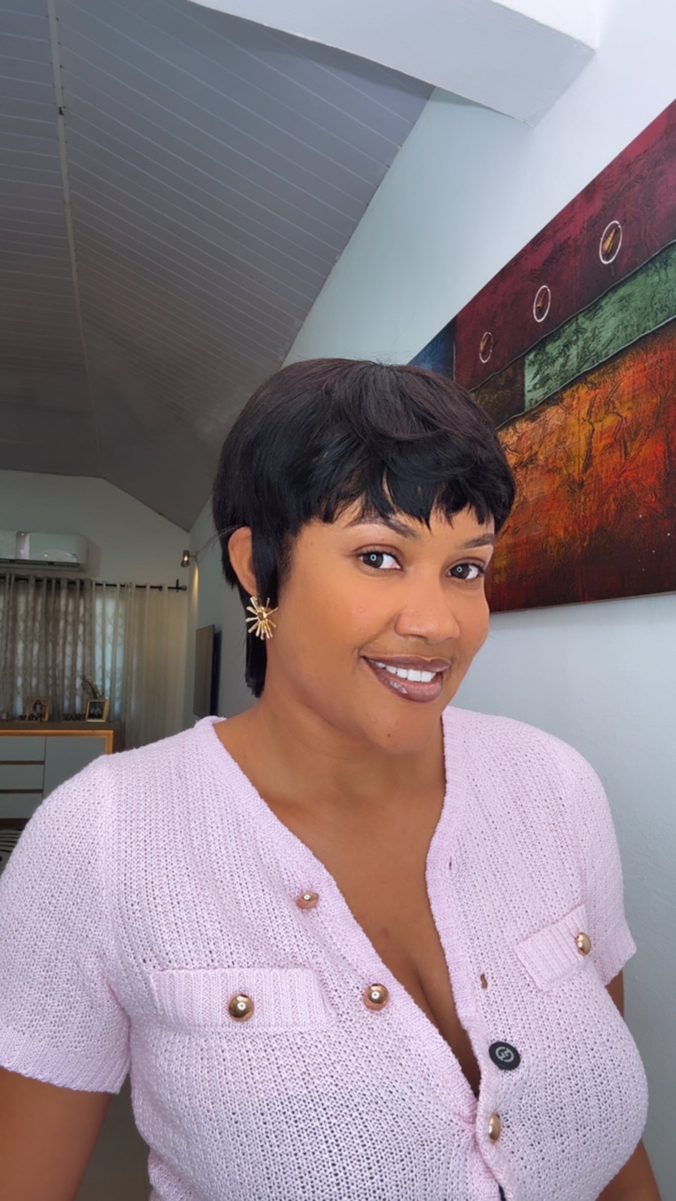 Custom Made  Flat Pixie