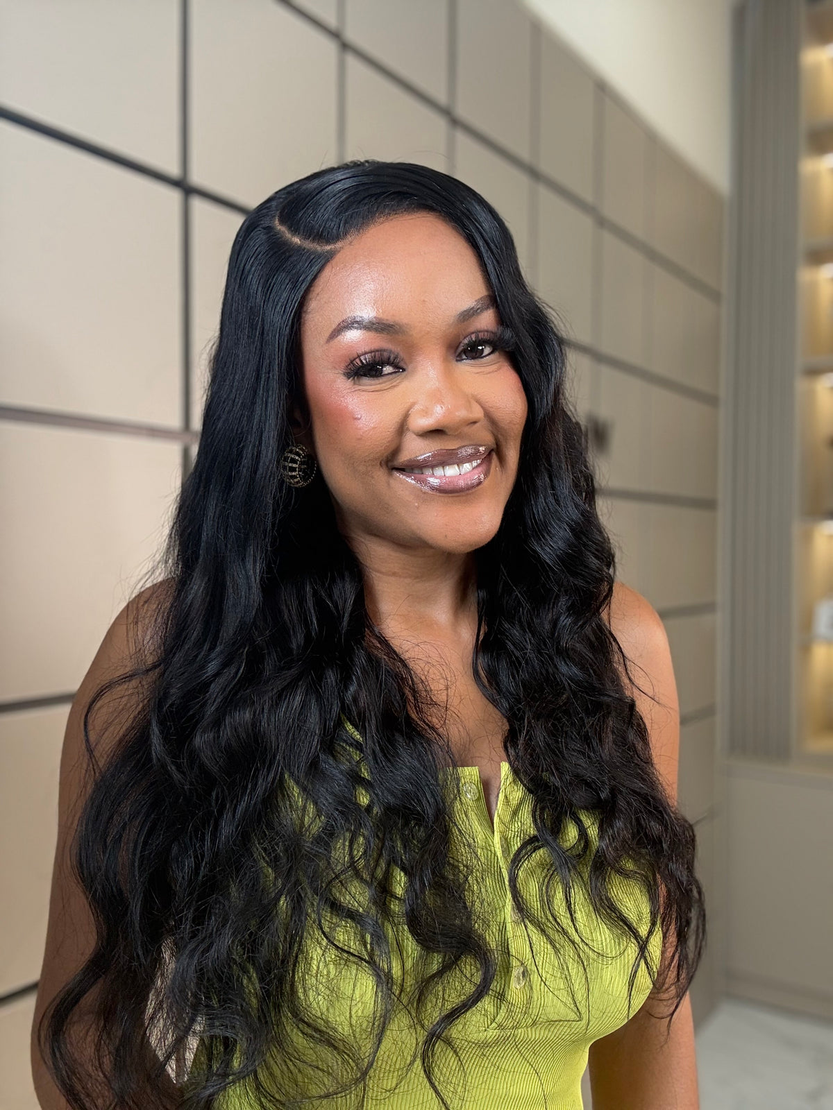Simple Bodywave Closure wig