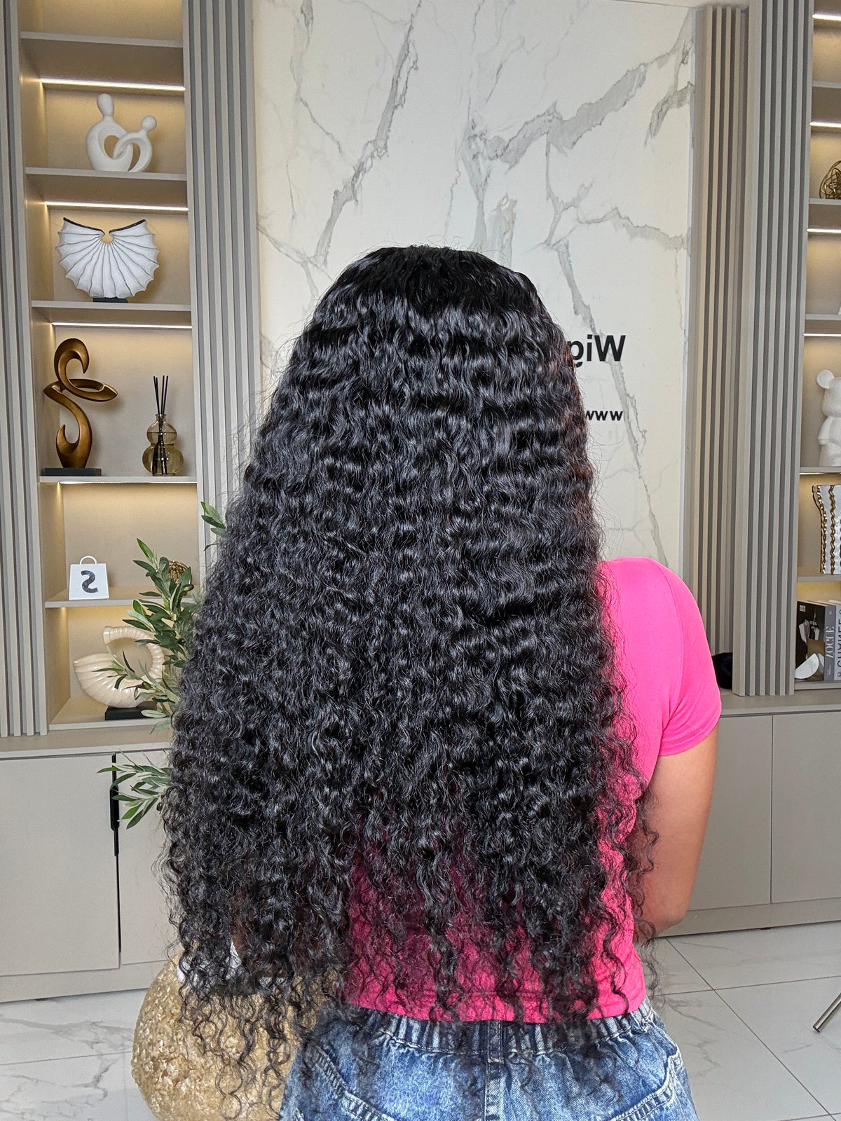 Crave Water Curls Closure  Wigcap