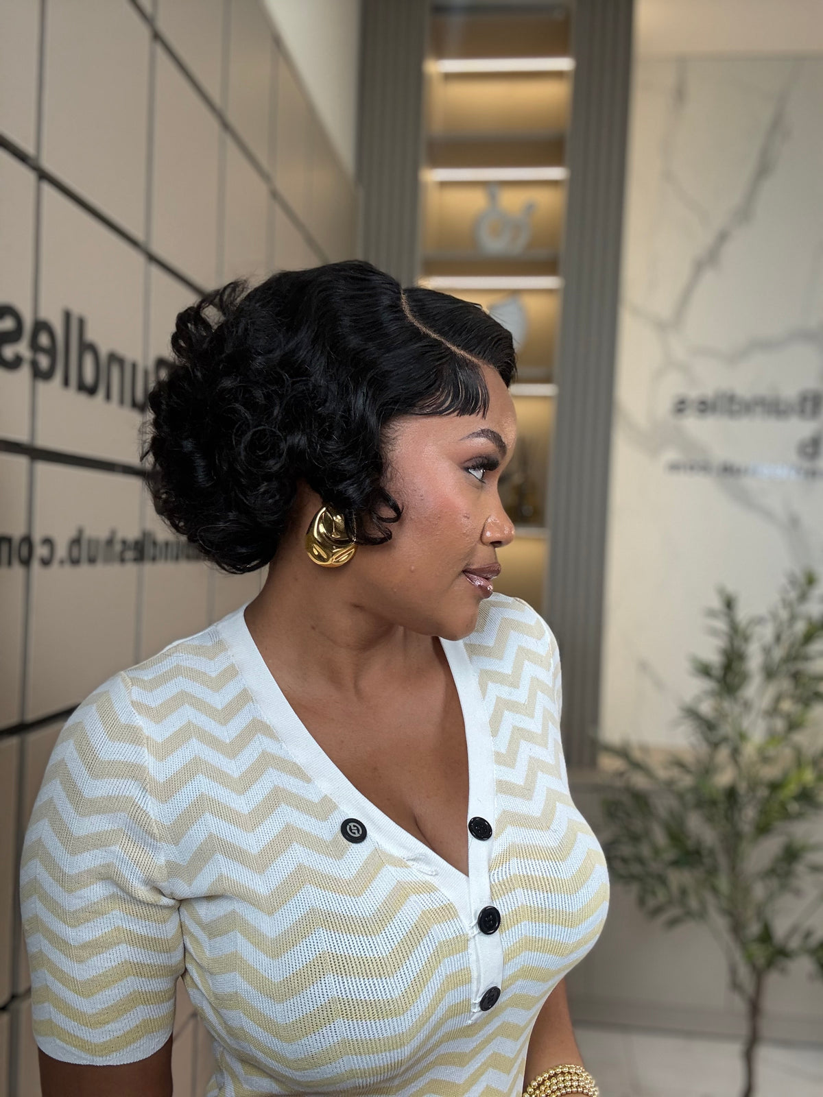 399gh Small Curls