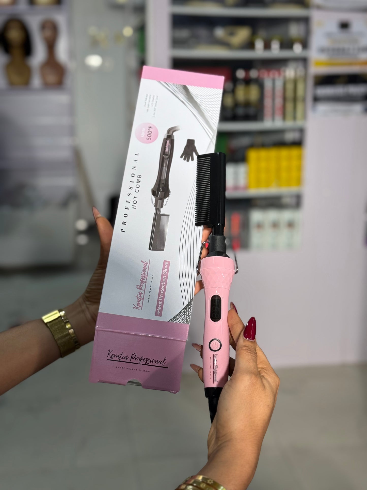 Keratin Professional Hotcomb