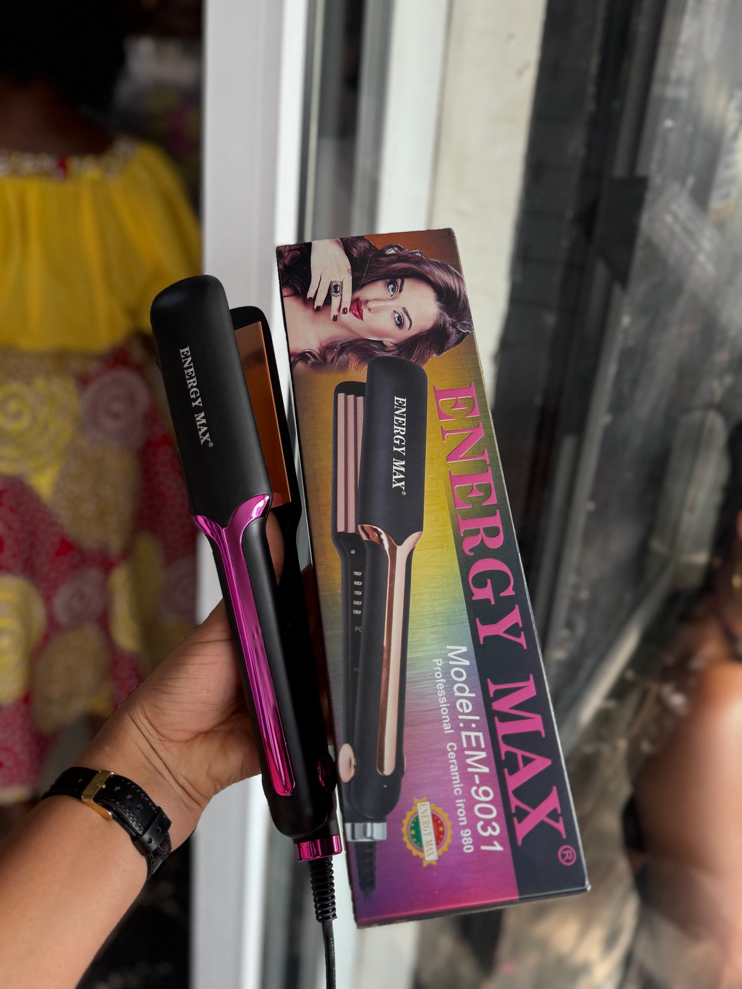 Energy Max Affordable mini Straightner