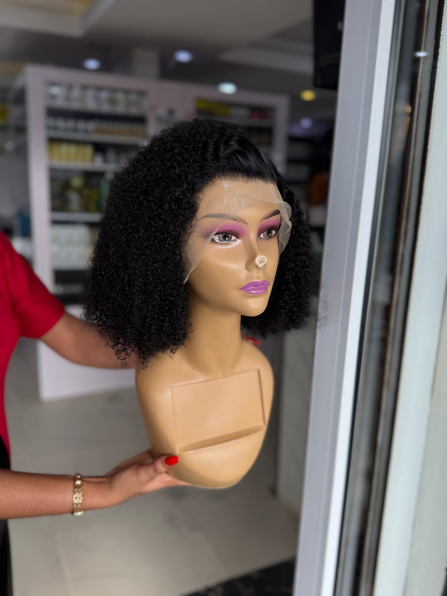 Explosive Kinky 13/4 Frontal Afro