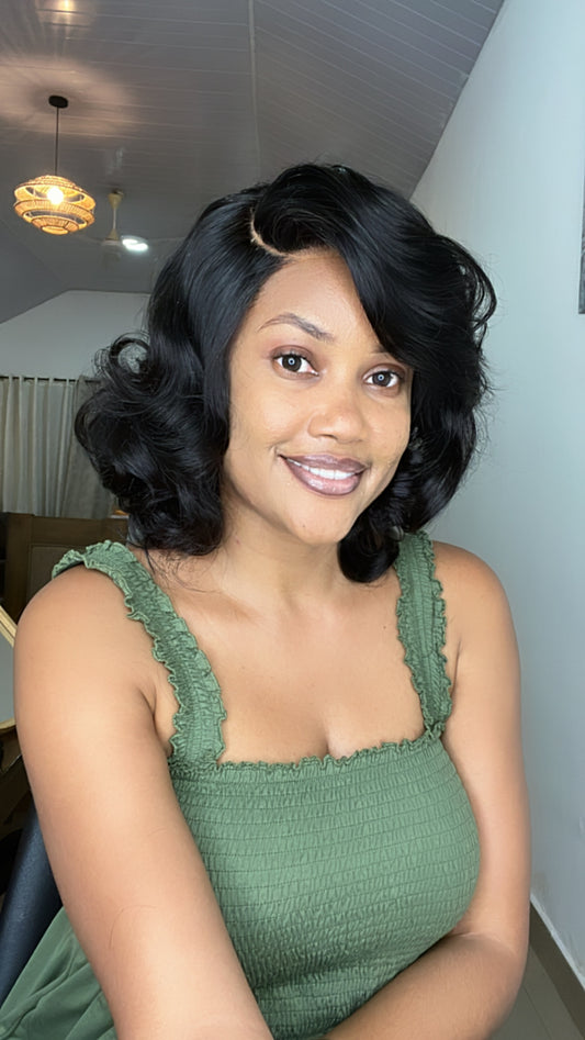 Layered Bounce In Black 5/5 Closure