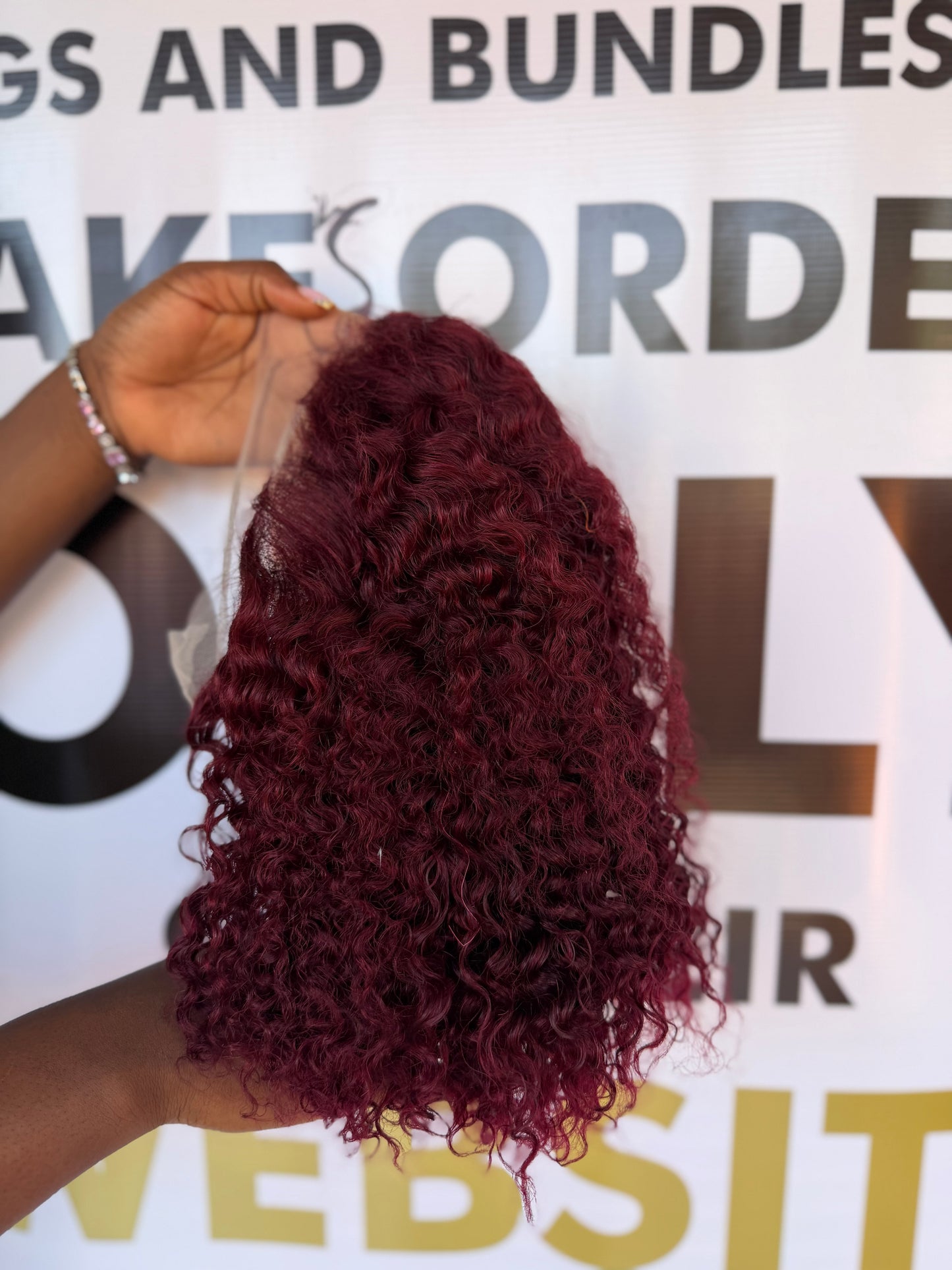 326gh 99j Frontal curls