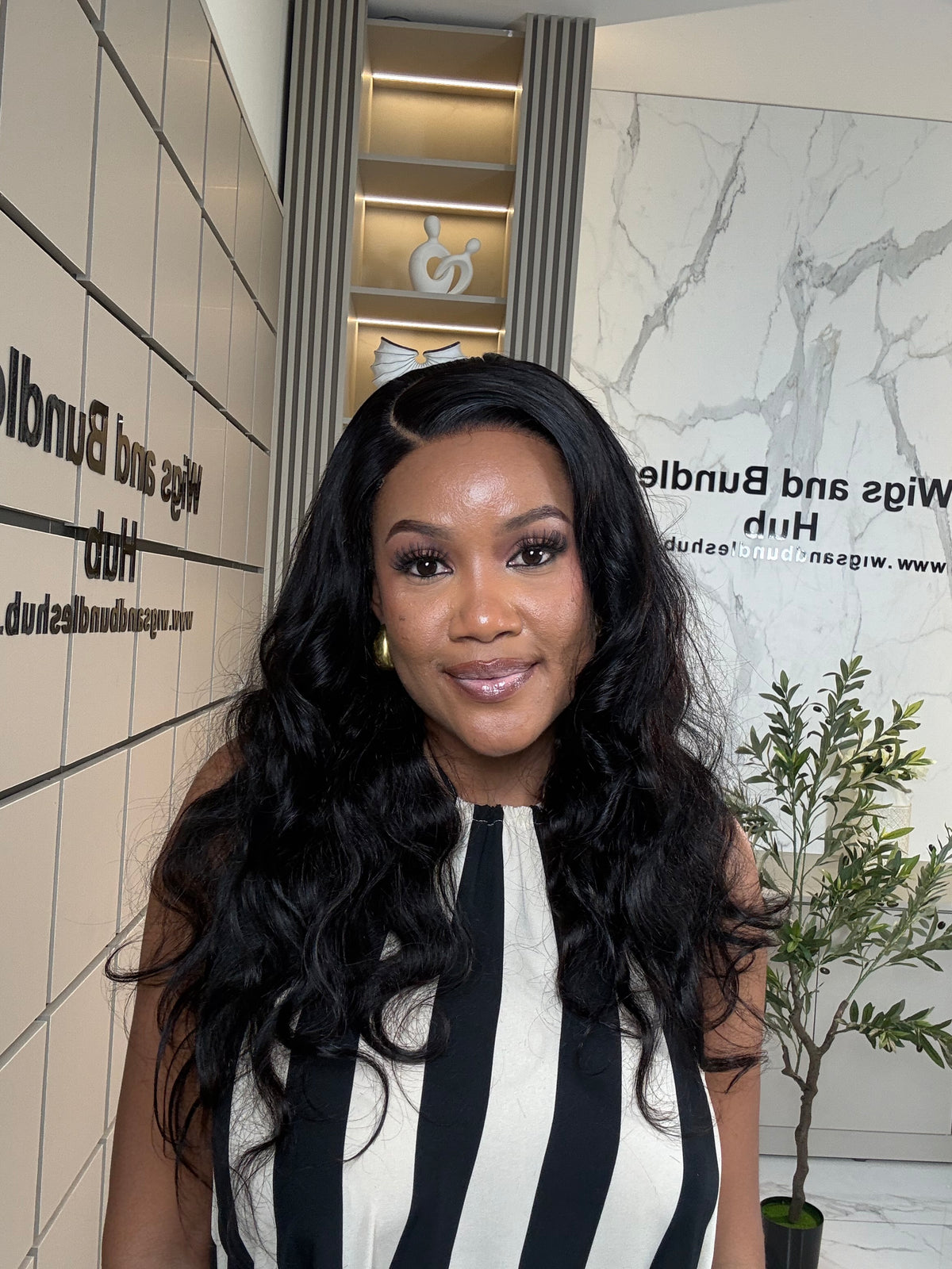 Full Bodywave 4/4 Closure wigcap